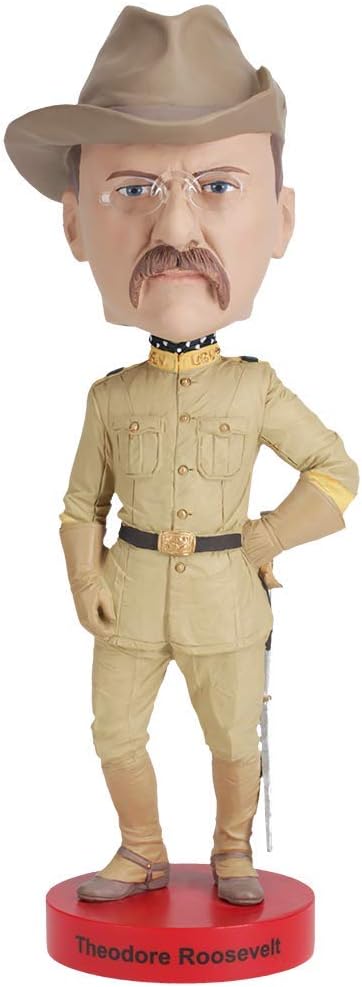 Royal Bobbles Teddy Roosevelt 26th President of The United States Collectible Bobblehead Statue