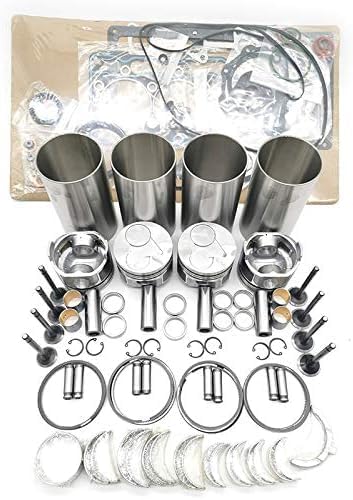 Overhaul Rebuild Kit for Isuzu Engine 4JE1 Truck NFR Iseki Tractor TA357 TA345