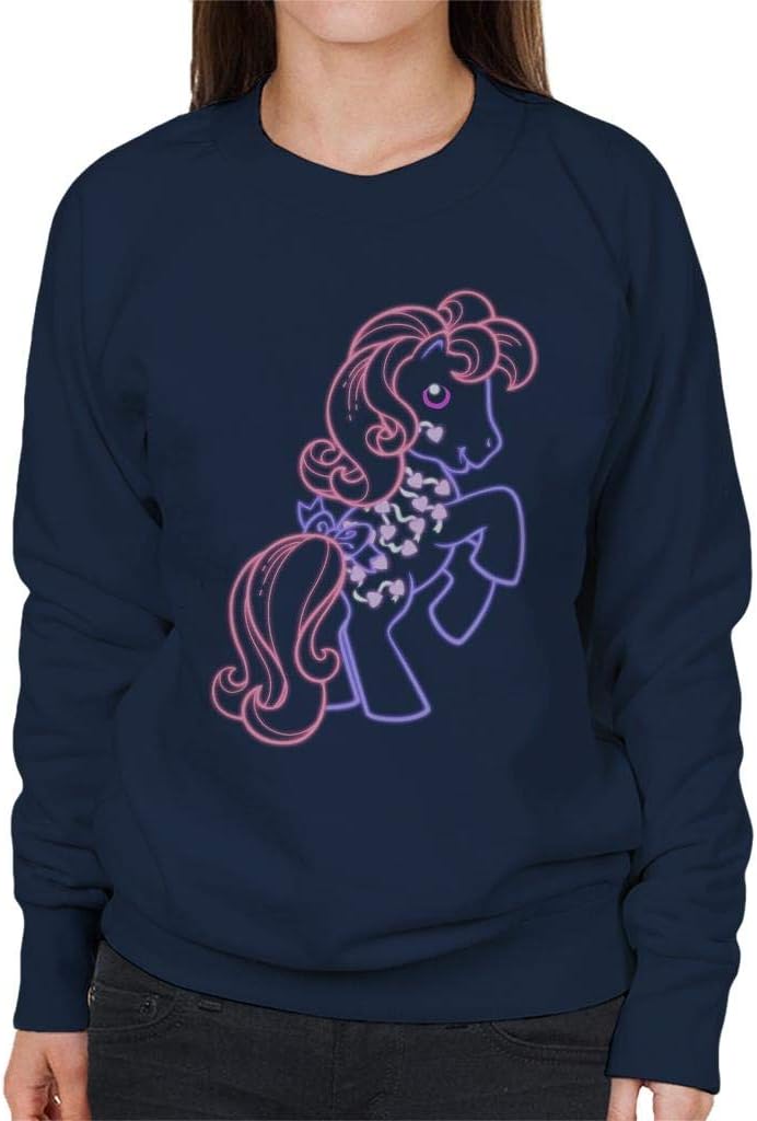 My Little Pony Hearts Cutie Mark Neon Women's Sweatshirt