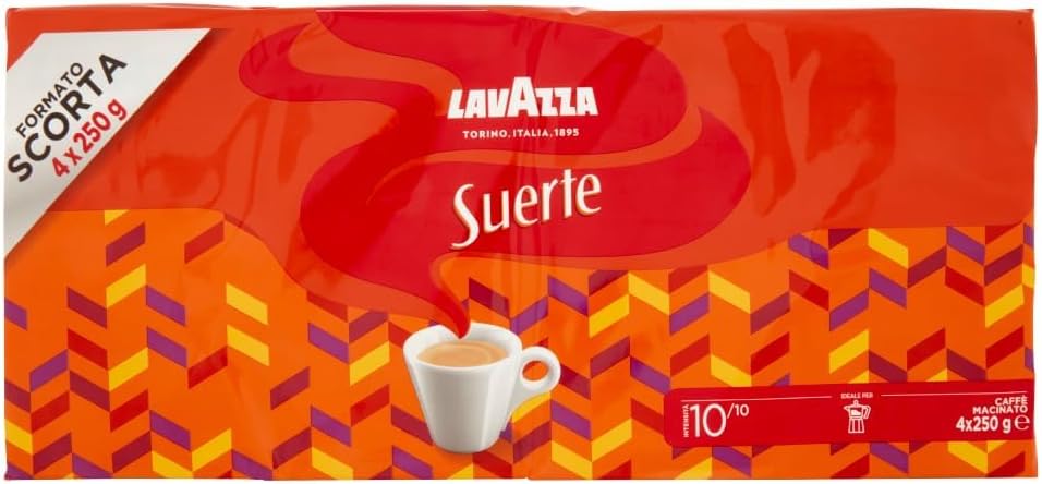 AZIMUTHSHOP LAVAZZA Suerte Coffee 4x250 GR 072585