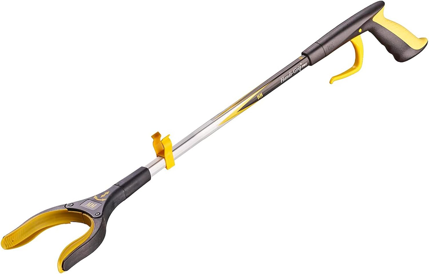 Helping Hand Company Handi-Grip PRO Reacher Grabber with 90 Degree Rotating Head 26”/66cm. Long Handled Grabbing Aid for Elderly, Disabled, Pregnant, Post Surgery and Limited Movement