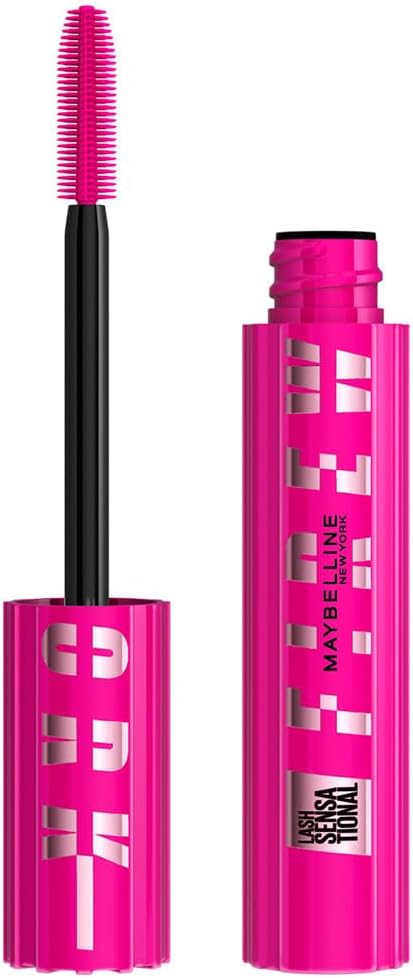 Maybelline New York, Sensational Firework Volumising Mascara, 360° Lash by Lash Impact, Full Flare, 24H wear, Colour: Very Black