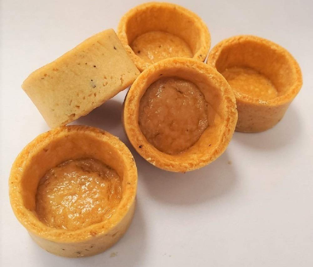 1.3" Mini Round Savory Tart Shells (w/Herbs & Spices) - 16ct Pack