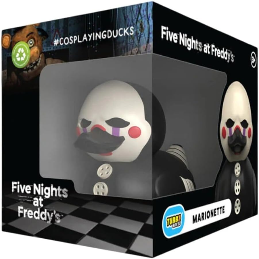 TUBBZ Boxed Edition: Five Nights at Freddy's - Marionette Cosplaying Rubber Duck Vinyl Figure