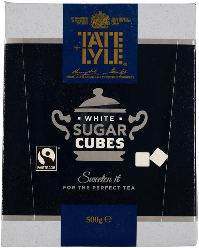 White Sugar Cubes 500g - Sugar for Tea, Coffee & Beverages – Ideal for Home, Office & Catering Use