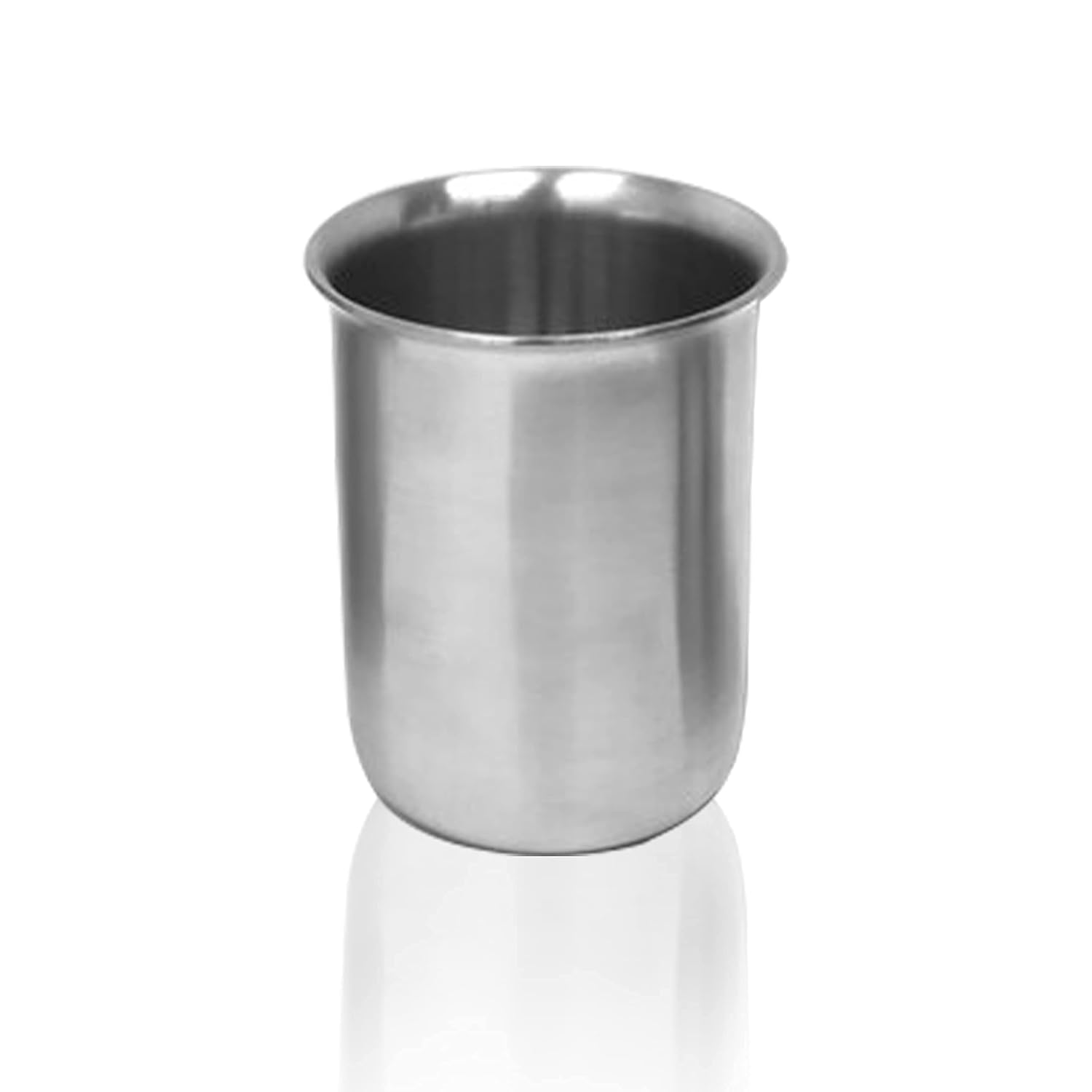 Stainless Steel Beaker with Rim - Low-Form Beakers for Science - Industrial-Grade Chemistry Lab Equipment, High Heat Tolerance - Scientific Laboratory Supplies for Liquids & Solids - 3000ml