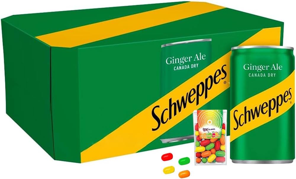 Canada Dry Ginger Ale - Refreshing 12 Pack (150ml) Cans for Effortless Enjoyment Sold By VR Angel