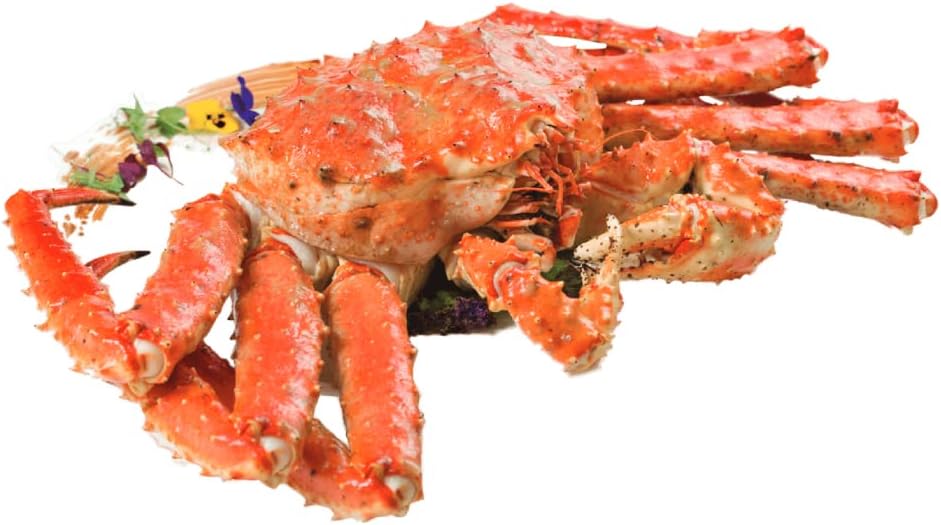 Fresh King Crab 3kg – Premium Whole Crab, Sweet & Tender Meat, Ideal for Boiling, Grilling & Gourmet Seafood Dishes