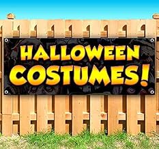 Halloween Costumes 13 oz Banner | Non-Fabric | Heavy-Duty Vinyl Single-Sided with Metal Grommets