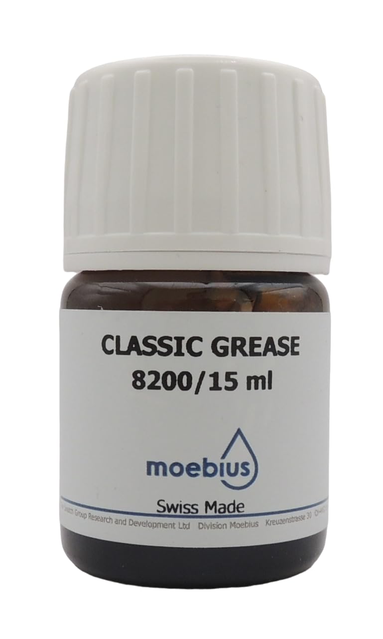 Moebius Swiss made natural and synthetic oils and fats for watchmaking and precision mechanics., Grease 8200