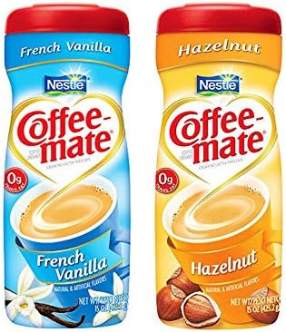 Coffee-Mate Hazelnut Creamer & French Vanilla Creamer - Twin Multi Pack