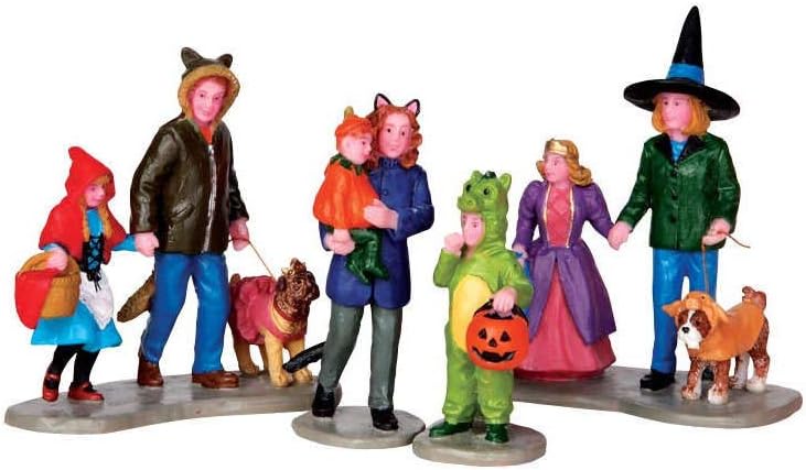 Lemax Trick or Treating Fun, Set of 4#42217