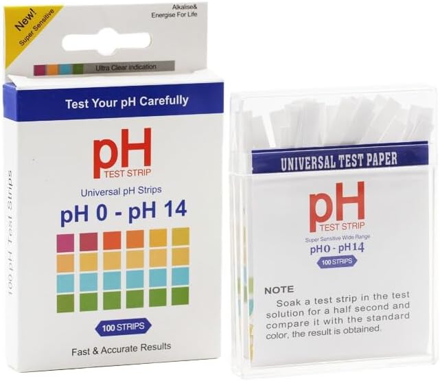 14 Parameter Urine Test Strips | Dipstick Test | 100 Test Strips