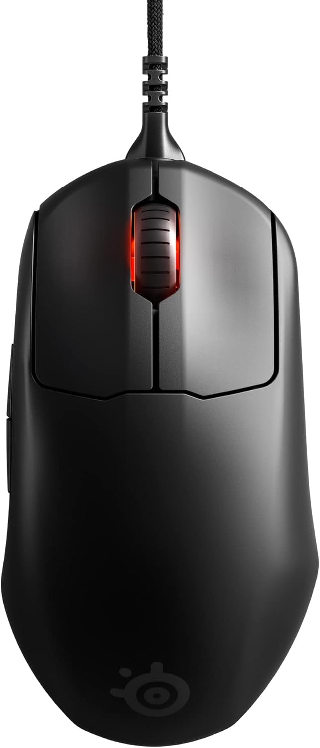SteelSeries Prime - Esports Performance Gaming Mouse – 18,000 CPI TrueMove Pro Optical Sensor – Magnetic Optical Switches