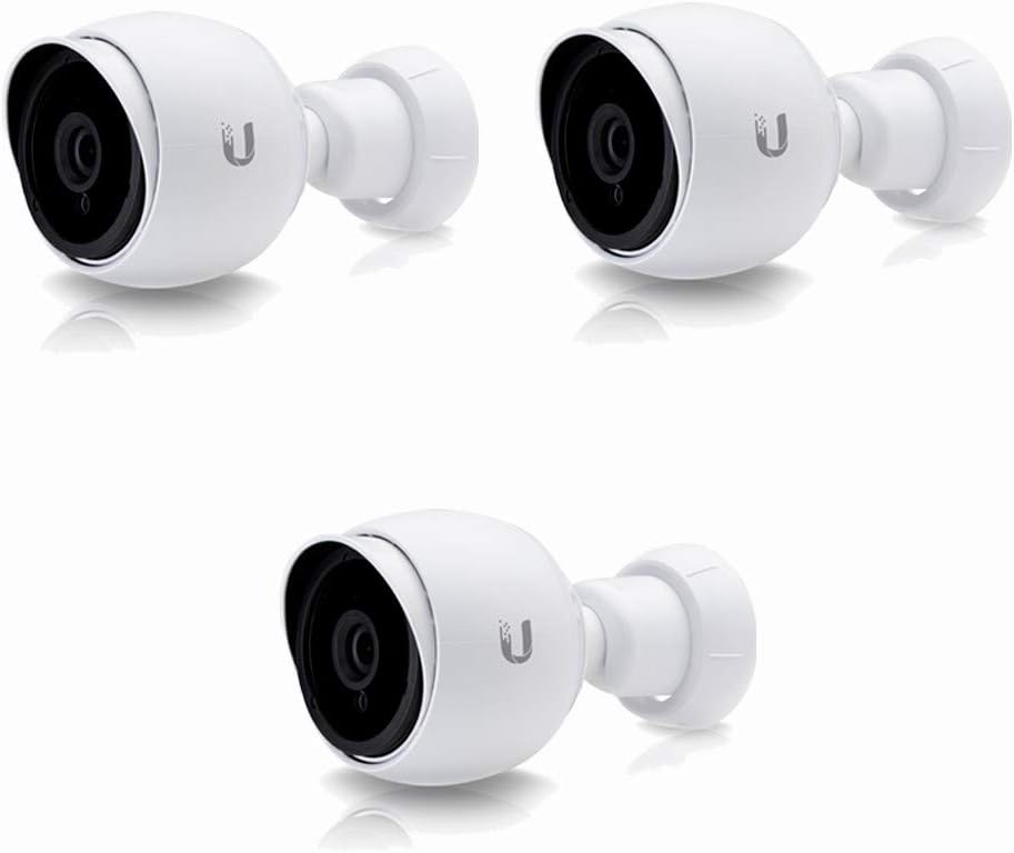 UniFi G4 Series UVC-G4-BULLET 4MP Outdoor Bullet Camera with Infrared (3-Pack)