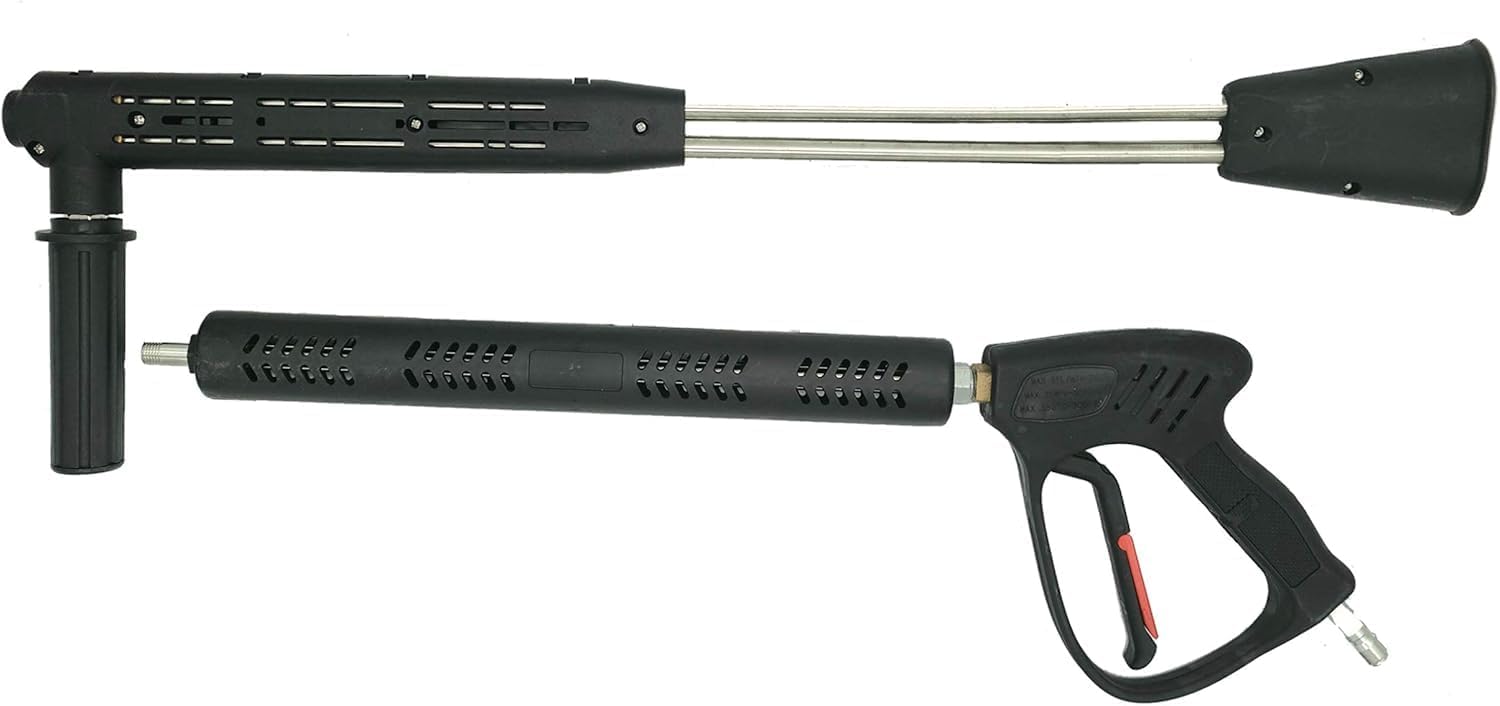 Canpump 40-in Dual Lance Wand w/Bent Tube, Spray Gun Included, 5000 psi