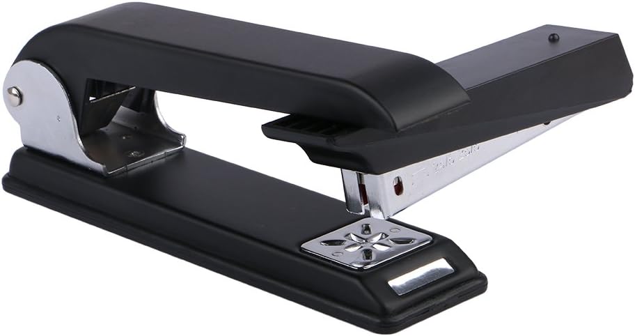 Eagle Swing-Arm Swivel Stapler, 12 Sheet Capacity, Specialized for Booklet Stapling, Black