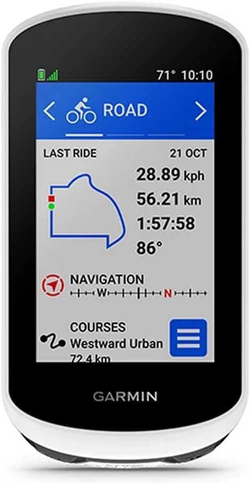 Garmin Edge Explore 2, Easy to use GPS Bike/Cycling Computer, eBike Compatability, Maps and Navigation, Additional Cycling Safety Features and more, Black