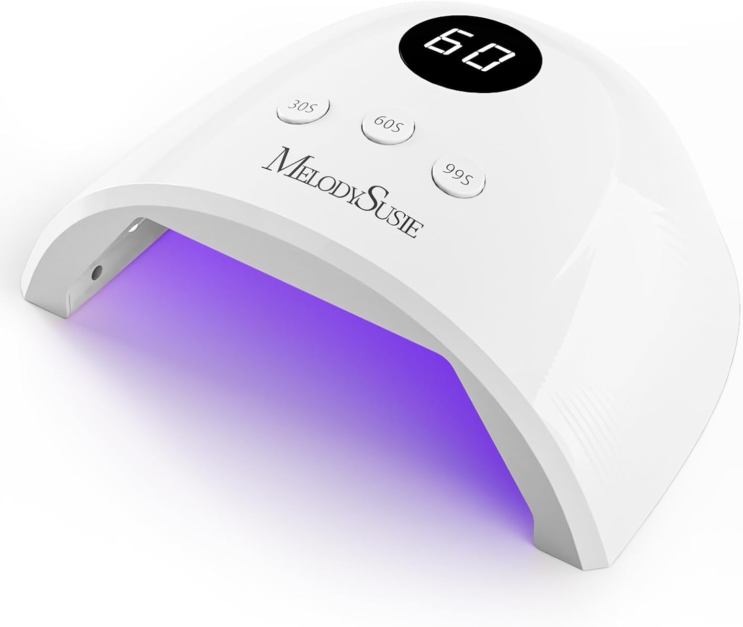 MelodySusie UV Nail Lamp P-Plus30F for Gel Polish-Fits Whole Hand & Feet