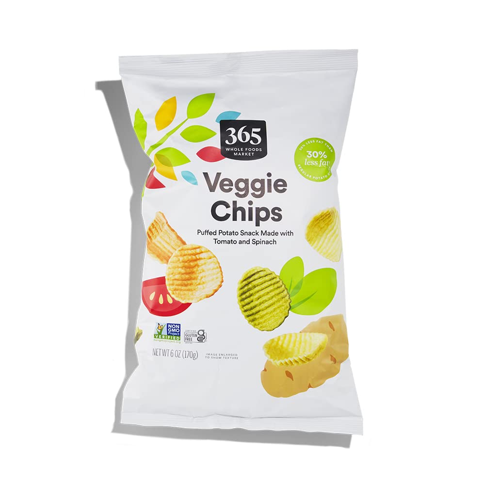 365 by Whole Foods Market, Original Veggie Chips, 6 OZ
