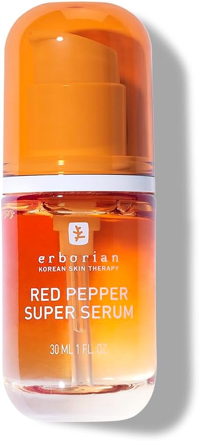 Erborian - Ginseng, Yuza, Red Pepper, Bamboo Super Serum - Facial Care, Hyaluronic Acid, Energizes, Radiance, Replumps, Vitamin C - Long Lasting Intense Hydration - 30 ml