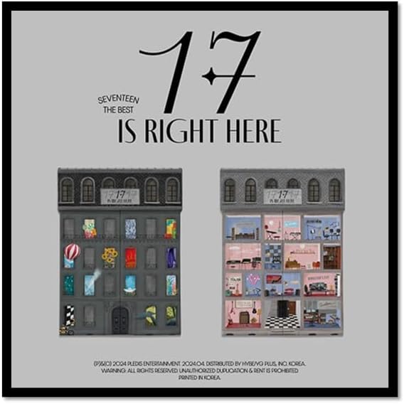 Seventeen - 17 is Right Here Best Album Photobook SET [HERE Ver. + HEAR Ver.]