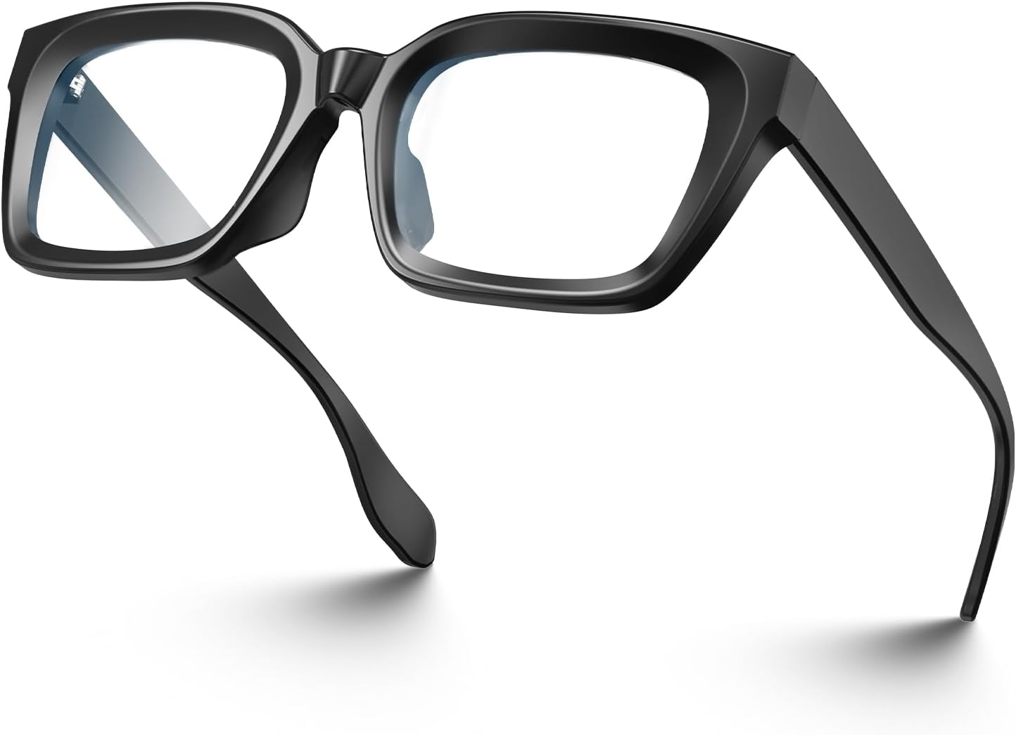 VISOONE Chunky Square Blue Light Blocking Glasses with Anti Computer Glare for Working Women Men MONTANA