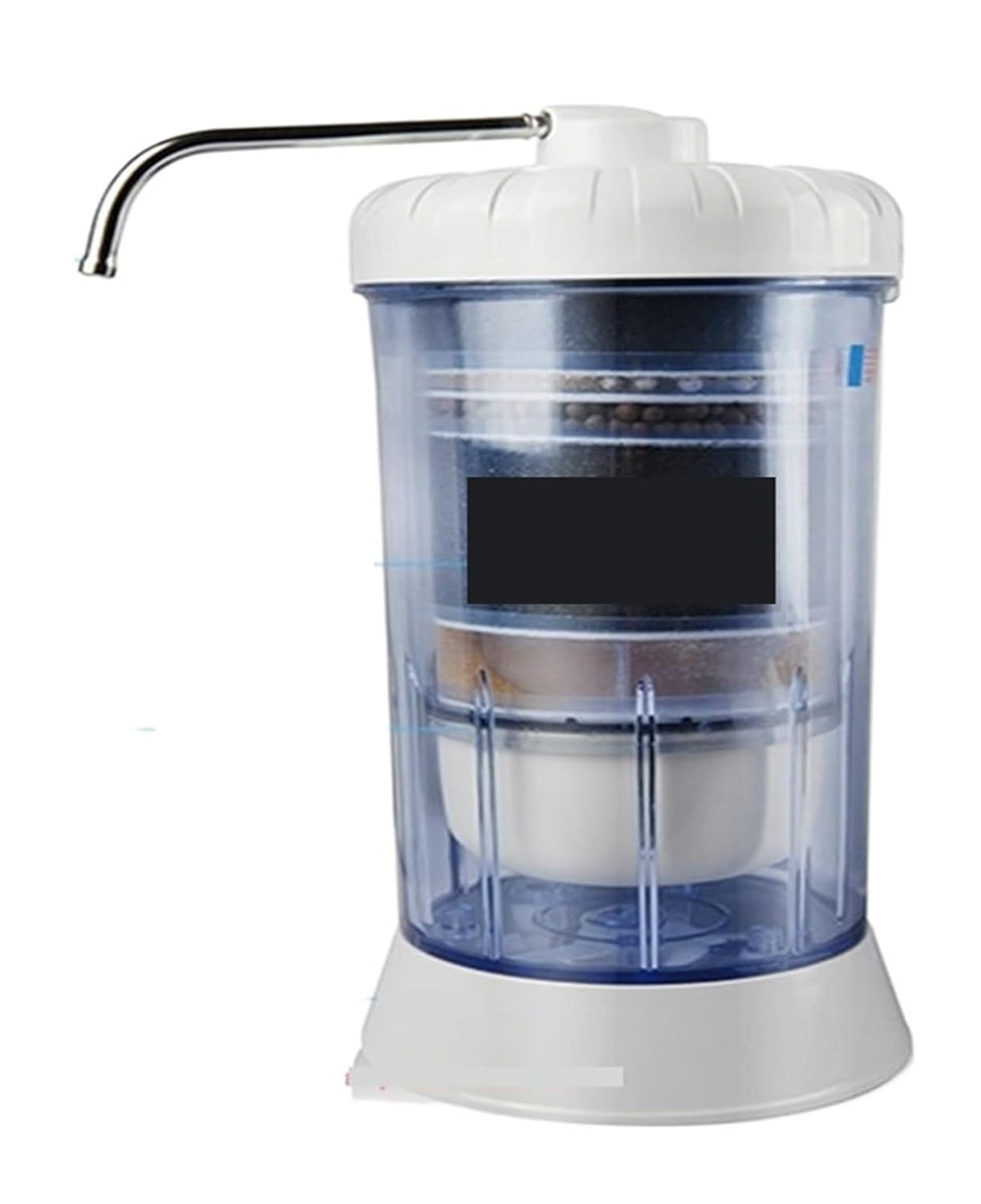 Alkaline PH Balance Ionized Alkaline Water Filter, Ionizer Machine Low ORP Excellent 8 Stage Filtration System Tap Water Purifier Under-Sink & Countertop Filtration(Bianco)