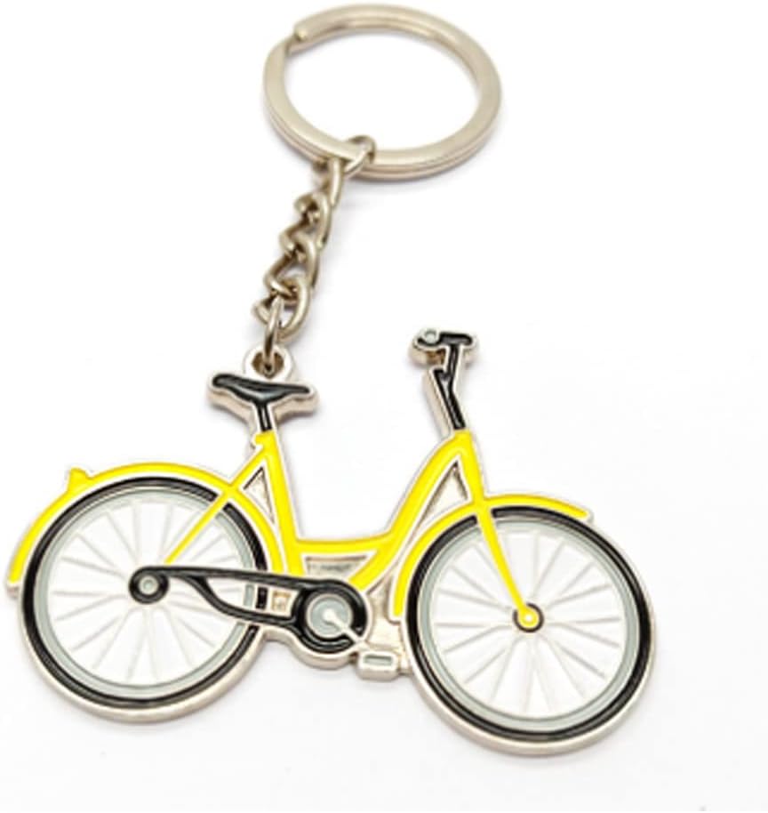 Keychain Bicycle Pendant Keyring Metal Key Ring Charm Jewellery Christmas Birthday Gift Keychains Key Chain Key Ring Holder for Men and Women