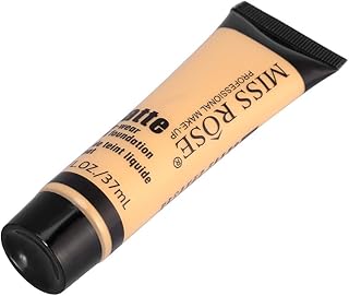 , Smooth Liquid Concealer Cream, Makeup Base Face Liquid Matte Wear Concealer Sun Block Cream(#5)