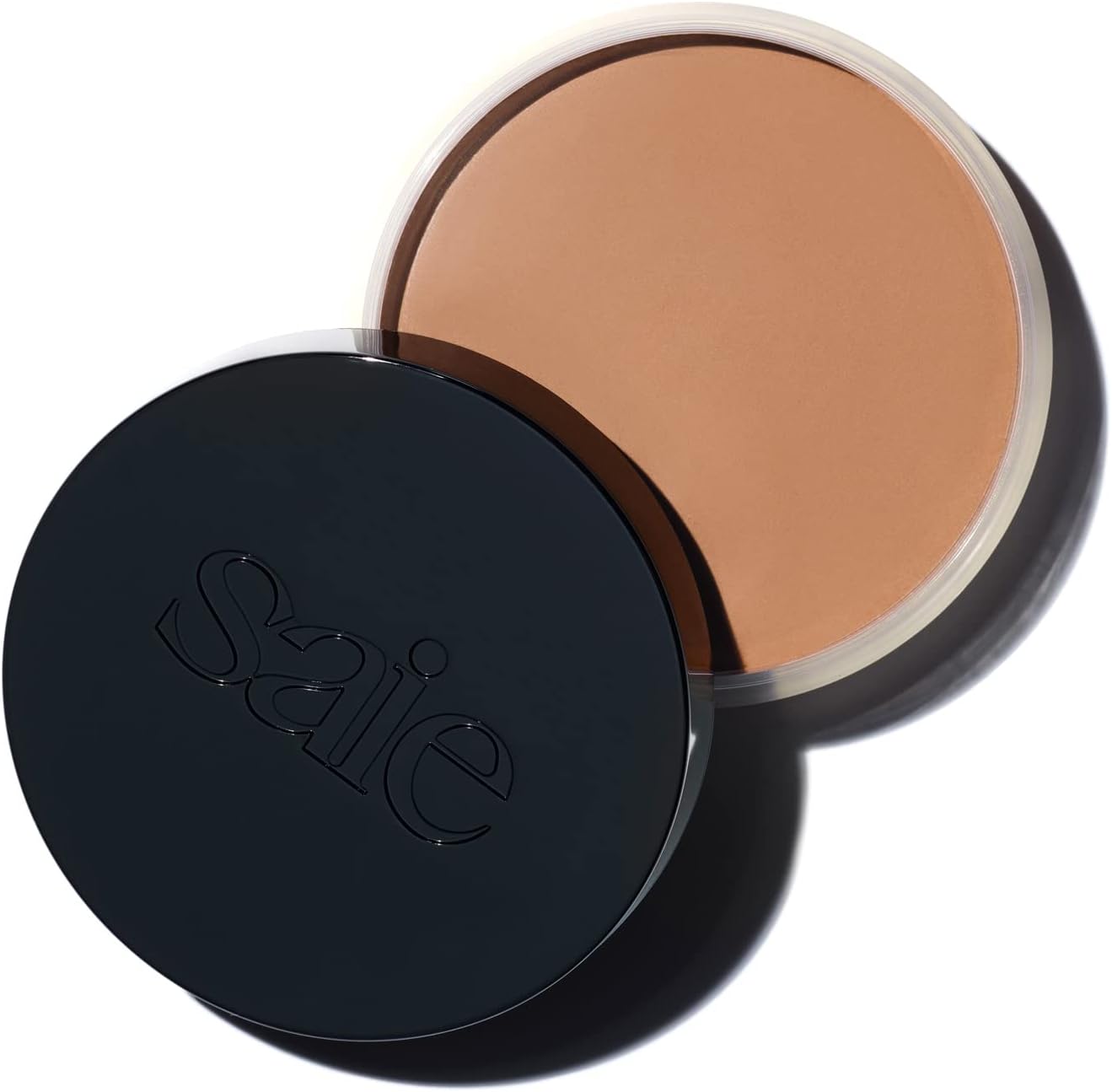 Saie Sun Melt Bronzer Modulated Face Shaping Cream Velvet Finish