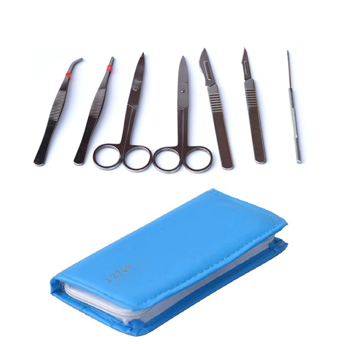 Lab Microscope Parts 7 Pcs/set Microscope Dissecting Tool Kit Parts & Accessories