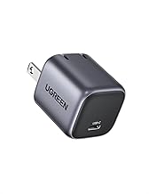 UGREEN 30W USB C Charger, Nexode Foldable GaN PPS Compact Fast Wall Charger Block, USB-C Power Adapter for iPhone 16/15/14/13, Galaxy S24 Ultra/S23 (Black)