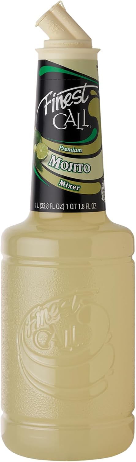 Finest Call Mojito Mix, Premium Pre-Made Cocktail Mix, Just Add Rum, 1 Litre