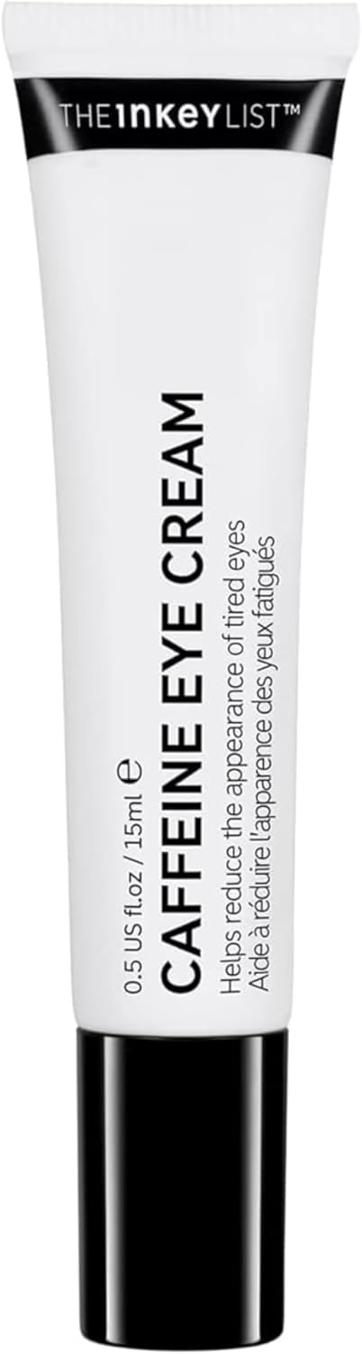 The INKEY List Caffeine Eye Cream 15ml, Improves Dark Circles, Brightens Under Eye, Fragrance-free, Vegan Friendly, Suitable For All Skin Types