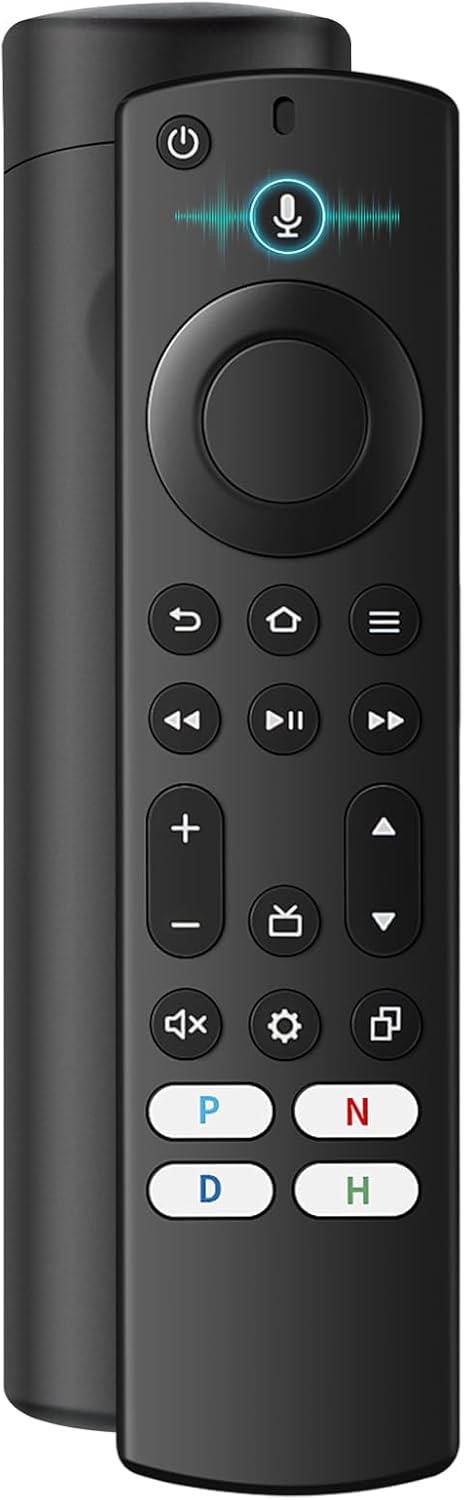 Replacement Voice Remote for Insignia, Toshiba, AMZ Smart TV, Compatible with AMZ TV Stick, Cube