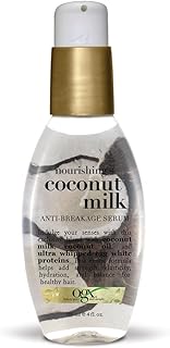 OGX Nourishing + Coconut Milk Anti-Breakage Serum, 4 Fl Oz