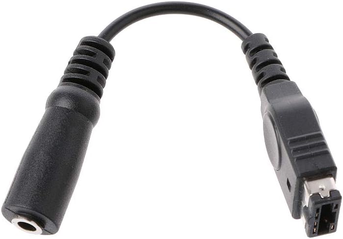 3.5mm Headset Jack Adapter Adaptor Cord Headphone Line Cable for Gameboy Advance for SP Console Accessories Controller Wireless Gamepad switch replacementd repair accessories kit game Handle lite