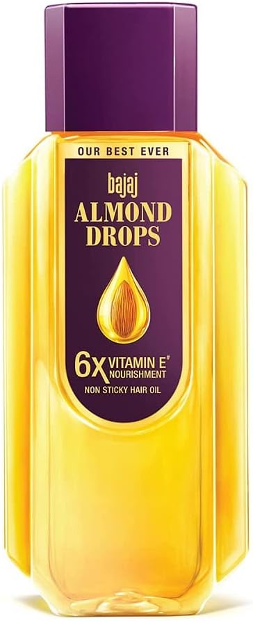 Bajaj Almond Drops Hair Oil -500ml(16.91 Floz.) by Subhlaxmi Grocers