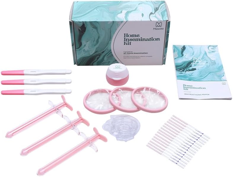 Ultimate Home Insemination Kit – 3-Cycle Supply | Self Insemination Kit with Patented Applicator Design, Conception Aid, Ovulation & Pregnancy Tests, Safe/Sterile, Instructions Included