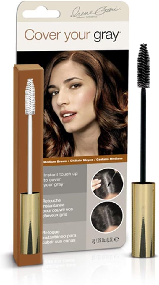 Cover Your Gray Brush, Medium Brown IG-BRM