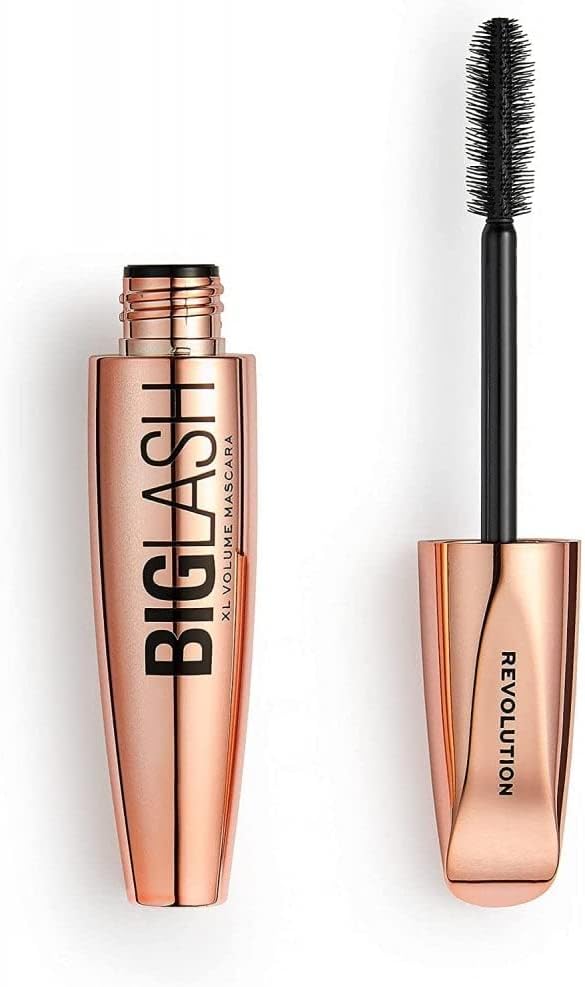 Revolution Beauty London Big Lash Volume Mascara, Add Impact and Length, Black, 8g