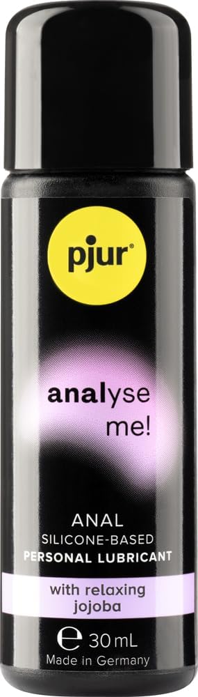 pjur Analyse me! Relaxing - Silicone-Based Personal Lubricant for Comfortable Anal Sex - Extra-Long Lubrication (30ml)