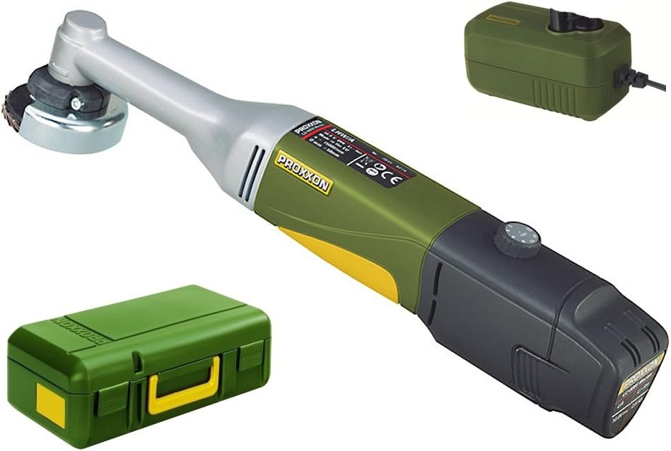 Proxxon Battery-Powered Long Neck Angle Grinder
