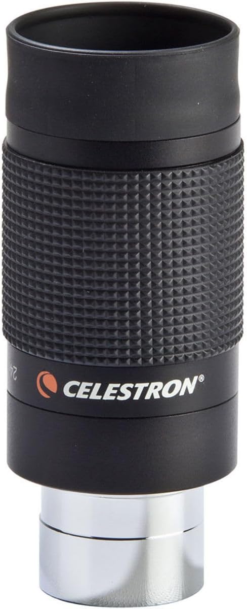 Celestron - Zoom Eyepiece for Telescope - Versatile 8mm-24mm Zoom for Low Power and High Power Viewing - Works with Any Telescope That Accepts 1.25" Eyepieces