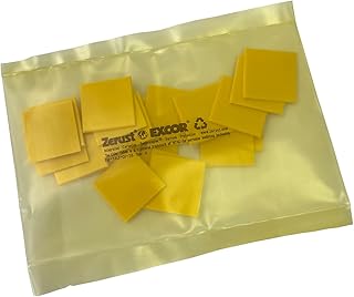Zerust Rust Prevention Plastabs 1" x 1" - Pack of 20 | Plastabs are Thin, Light, Rigid polyethylene Squares That are Made with Patented Corrosion-Inhibiting Technology