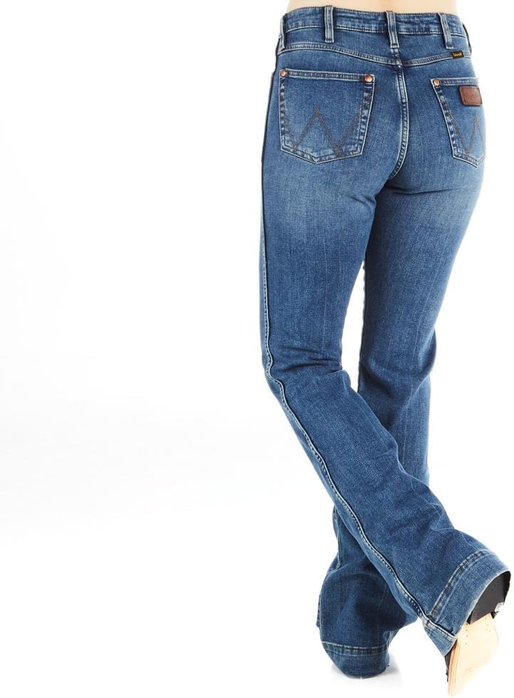 Wrangler Women's Retro High Rise Trouser Jean