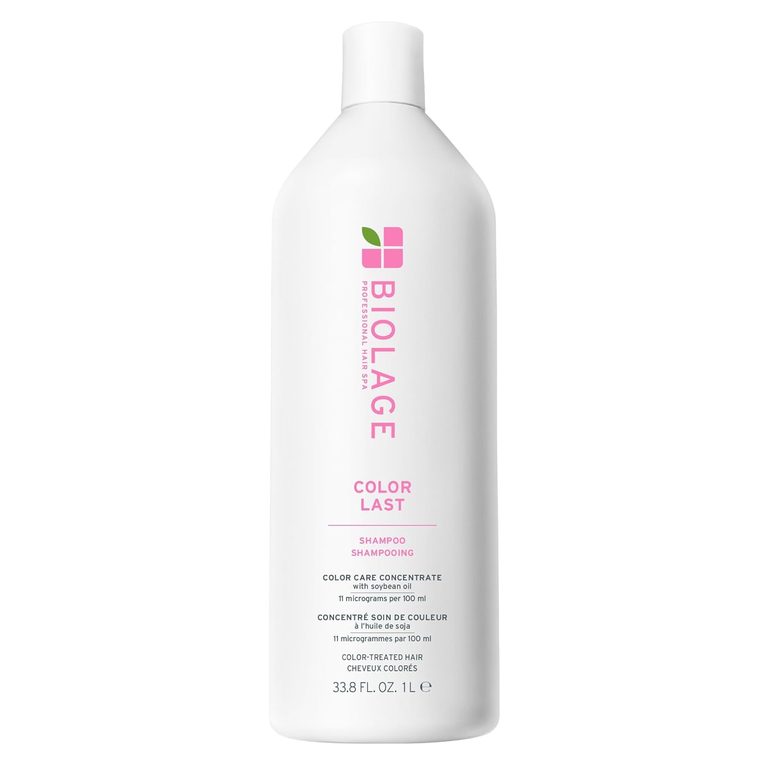 Biolage Color Last Shampoo - For Color-Treated Hair, Nourishes, Strengthens, Hydrates, Soybean Oil & Stearic Acid, Paraben & Mineral Oil-Free, Vegan, Packaging May Vary