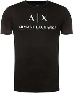 Armani Exchange Men's Classic Crew Logo Tee T Shirt