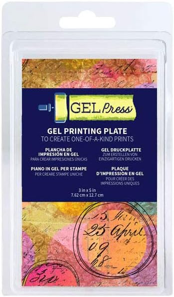 Gel Press Gelli Printing Plate - (3" x 5" Rectangle) - 10808